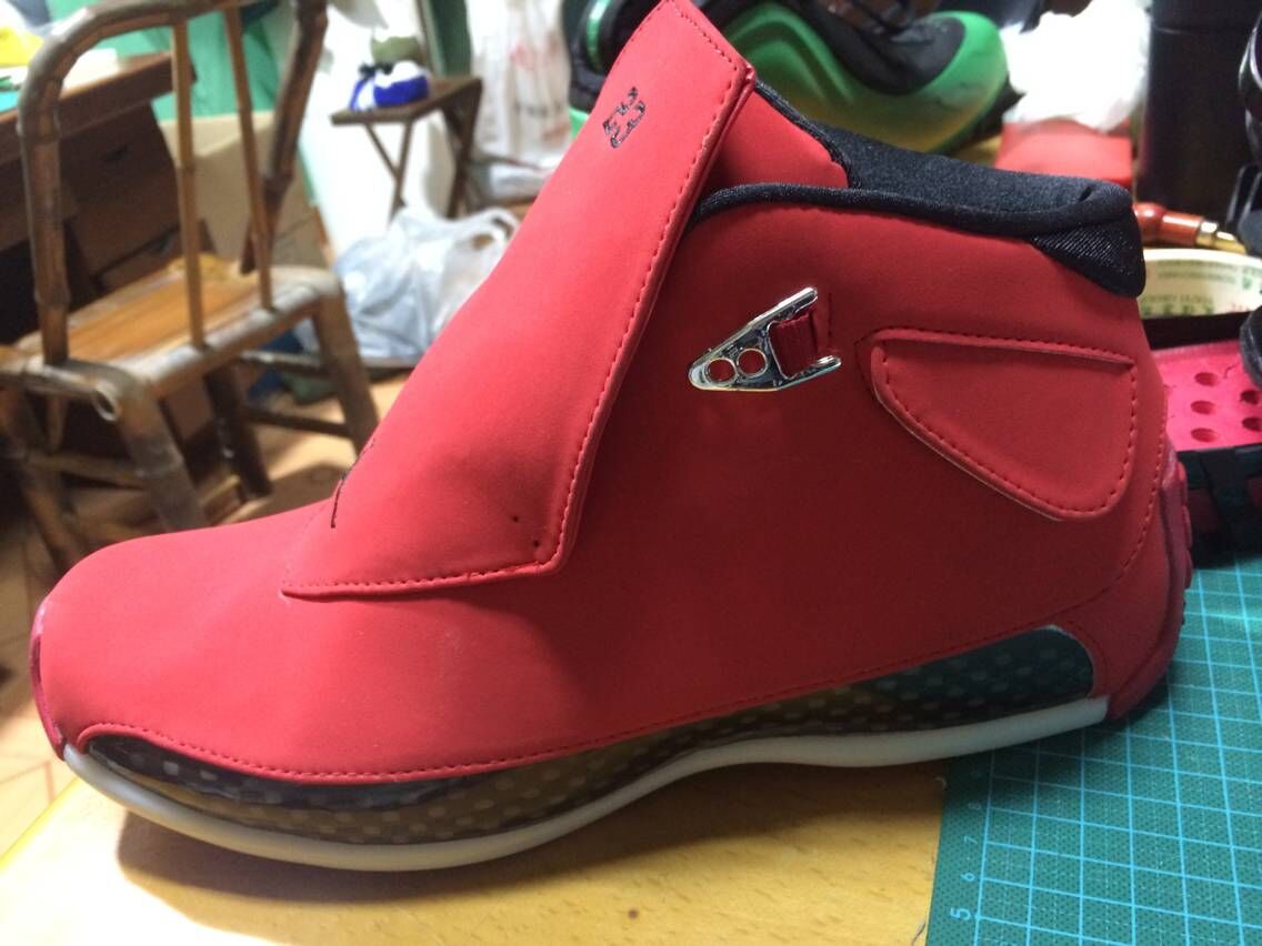 Air Jordan 18 Retro All Red - Click Image to Close